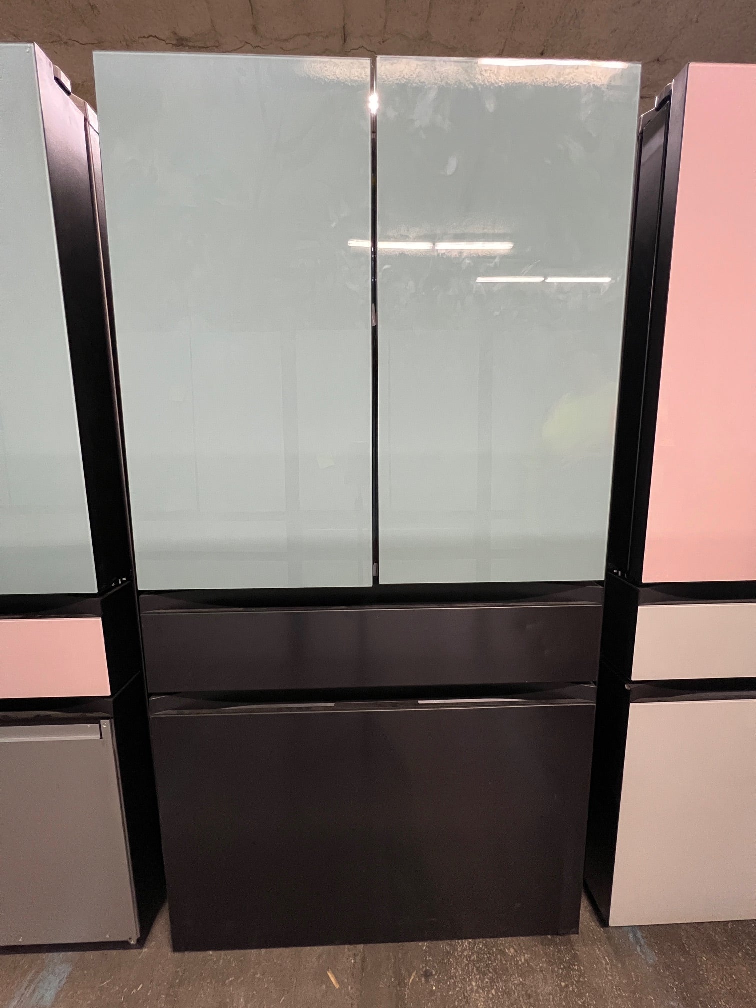 Samsung BESPOKE 29 cu. ft. 4-Door Blue & Black